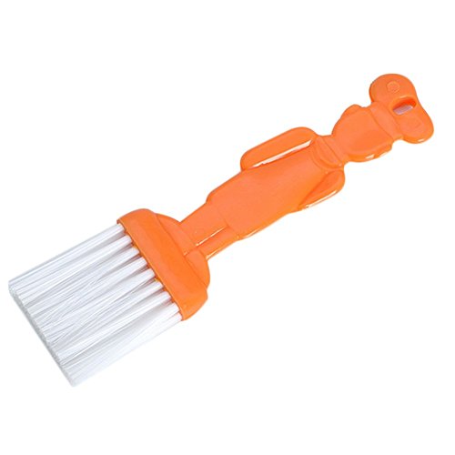 JUNGEN Silikon Pinsel Brot Grill Pinsel Kreativ Griff Pinsel Gewürz Öl Pinsel Küchenartikel (Orange)