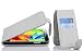 Produktbild Samsung Galaxy S5 Flip Hülle in WEIß von Cadorabo - Handyhülle in Kunstleder Case Cover Schutzhülle Etui Tasche in MAGNESIUM WEIß
