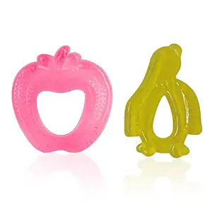 Ekan Silicon Baby Teether Soft Toy Shape Teether for 6 Month Kids, 10 Gram, Pack of 1 (@2)