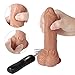Produktbild BOBO AiAi Dildo Anal Dildos Realistischer Dildo Automatischer G-Punkt-Vibrator mit Saugnapf für Frauen Freisprechen, Silikon Vibrant Penis Sex-Spielzeug Wiederaufladbarer Anal-Vibrator für Orgasmus BO
