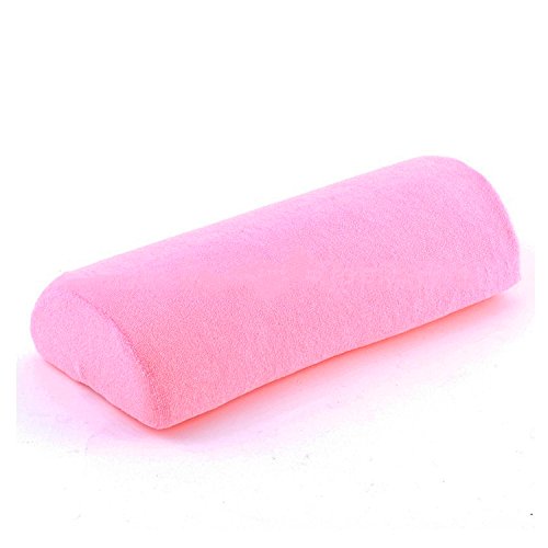 Useful Nail Art Tools Soft Hand Cushion Pillow Rest for Nail Art Care Pink