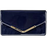  fi9® , Damen Clutch Blau marineblau