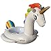 Produktbild Kinder Aufblasbares Einhorn Schwimmtier, Pool Ride on Einhorn Luftmatratze Sommer Spaß Outdoor Pool Spielzeug Schweben für Baby Schwimmring Floß