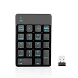 18 TASTEN AUSGESTATTET - eine gute Ergänzung für Ihre Tastaturen oder Laptops ohne Ziffernblock.