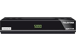 Telestar digiHD TT6 IR - DVB-T2 HD Receiver inkl 3 Monate freenet TV / DVB-C Kabelreceiver (freenet TV Receiver, 3 Monate inkl., H.265/HEVC, DVB-T)