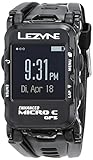 Lezyne Gps Watch Color mit Herzfrequenzmessgerät Computer, Schwarz, One Size