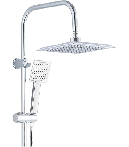 Kohler Devonshire Duschverkleidung Set – Gebürstetes Nickel, Klassisches Design (mit Brausearm)