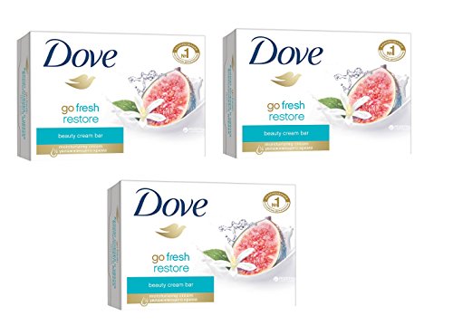 Dove Go Fresh Restore Beauty Cream Bar 135g (Pack of 3) price