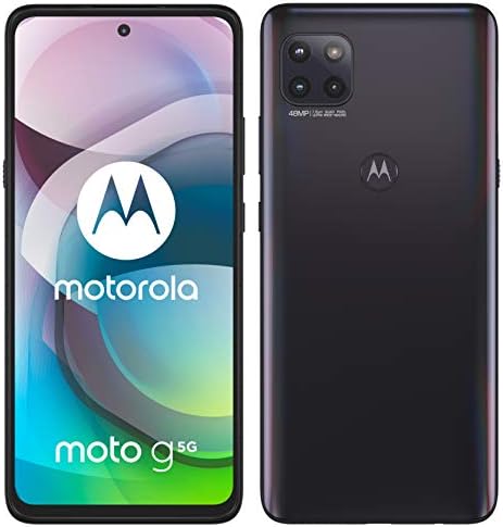 Motorola moto g 5G (tripla cam 48 MP, batteria 5000 mAH, 5G, 6/128 GB, Display 6.7" Max Vision Full HD+, Dual SIM, Android 10), Volcanic Grey