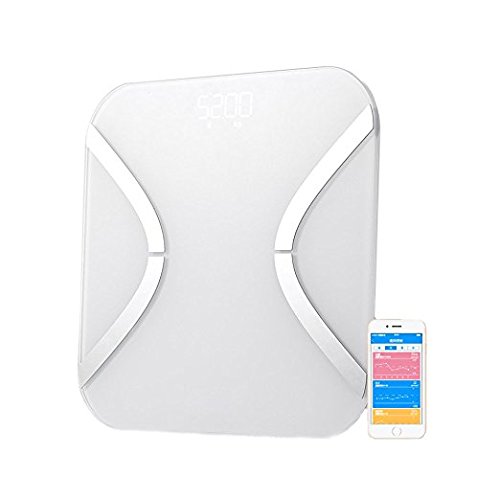 PYRUS Fat Scale Digital Body Fat Analyzer Bad Skala Syncyour Gewicht Daten mit dem Telefon - 4