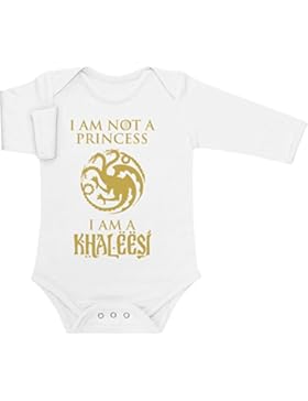 I'm not a Princess, I'm a Khaleesi Geschenk kleine Fans Baby Langarm Body