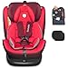 Produktbild Auto-Kindersitz LIONELO BASTIAAN ISOFIX 0-36 kg 360° Red-Black + Organizer + Sonnenblenden