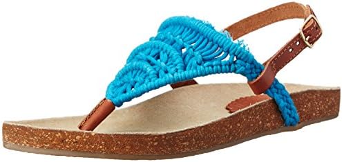 Rbls Women's Kali Dress Sandal, Turquoise, 9 M US