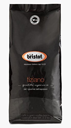 Bristot Kaffee Espresso - Miscela Tiziano, 1000g Bohnen