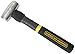 Produktbild American Hammer am15znxfg Zink Vorschlaghammer mit keine Fail Kevlar verstärkte Fiberglas Schaft und Kissen Ergo Grip, silber, mittel