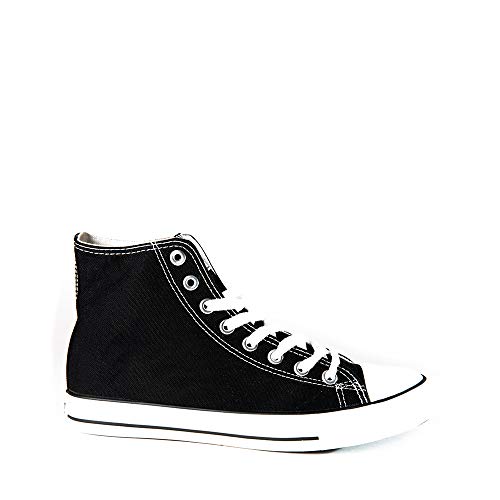 ANDY-Z Zapatillas Canvas de Lona Mujer Estilo Casual y Deportivo