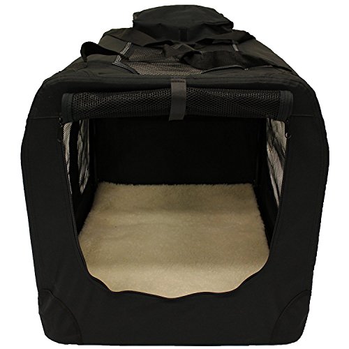 LIVIVO--Lightweight-Premium-Dog-Cat-Puppy-Fabric-Portable-Carrier-Folding-Crate-Cage-Pet-Travel-Foldable-Bag