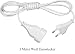 Produktbild Verlängerungskabel 1,5m 3m 5m 10m Eurostecker Kabel Verlängerung Stromkabel IP20 (3 m - Weiß, Eurostecker)