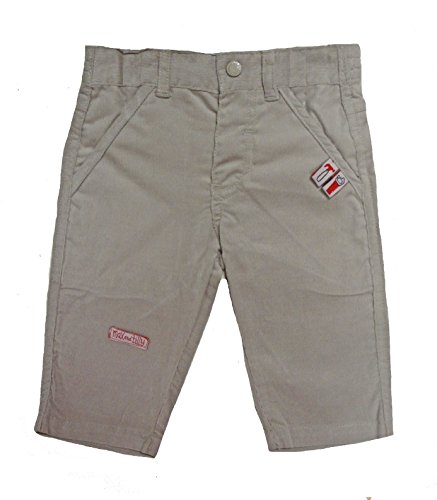 Max and Tilly - 6/12m Baby Boy Builder Story Trousers - Grey