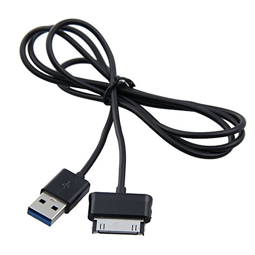 USB Datenkabel - TOOGOO(R) 1M USB 3.0 Datenkabel Ladekabel Fuer Huawei Mediapad 10 FHD Tablet Schwarz