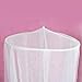 STKC Store Baby Mosquito Net Baby Toddler Bed Crib Canopy Netting White