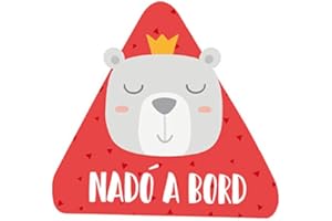 STARSTICK Nadó a Bord Osset – Adhesivo para coche - Catalán