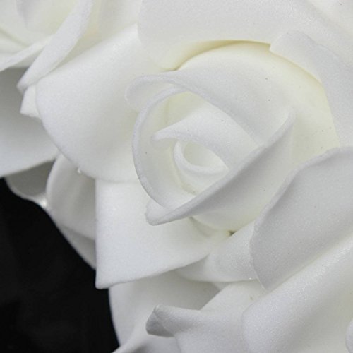 Yosoo Hochzeitsringkissen – 15x13cm - 2