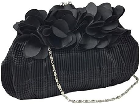 EyeCatchBags - Tiara Glam Feminine Flower Detail Clutch Bag