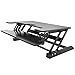 Produktbild HFTEK® Sitz-Steh Schreibtisch Arbeitsplatz Sit & Stand Desktop Laptop Workstation elektrisch höhenverstellbar (FY02E)