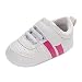Produktbild Sannysis Jungen Mädchen Soft Newborn Anti-Rutsch-Baby Sportschuhe Atmungsaktiv Laufschuhe Hallenschuhe Freizeit Turnschuhe für Kinder (11, Pink-1)