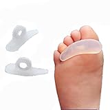 Pro 11 Toe Crests 100% Gel - Helps Hammer, Claw and Mallet Toes.1 Pair two sizes (Large)