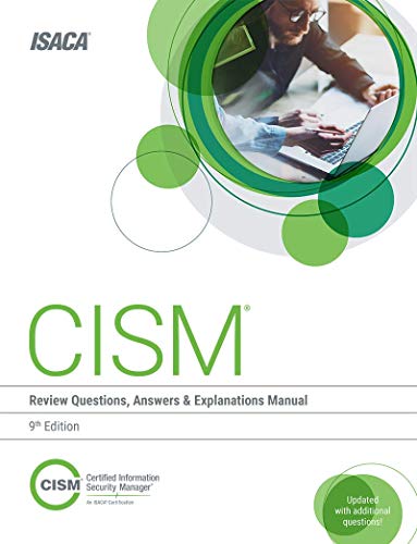 Preisvergleich Produktbild CISM Review Questions, Answers & Explanations, 9th Edition