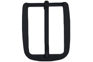 La Bottega del Calzolaio Fibbia per cinture nichel free anallergica senza nickel gommata colorata