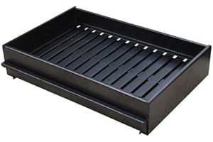 MAESTRO FERRETERO MF Support pour barbecue avec tiroir ramasse-cendres en métal 60 x 40 x 11 cm