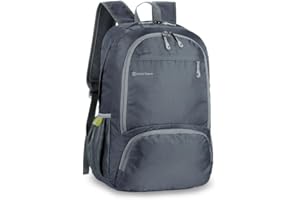 COMFYDEGREE Ultralight Foldable Hiking Backpack | 30L Packable, Waterproof, Lightweight, Travel Rucksack | Men & Women Large Bag for Work, Gym, Outdoor Camping, Walking, Cycling, Sport Daypack