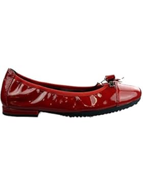 GEOX RESPIRA: Junior Mädchen Ballerina JR ANTHEA Red J2498F 00002 C7000