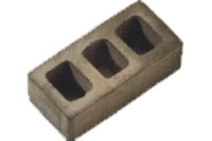 DOMUS KITS 100 mattoni forati grigi per modelli in scala. Domus kit 10211