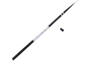 Ocobudbxw Caña de pescar 3.6-7.2m poste fibra de vidrio ultra ligero telescópico carpa aparejos al aire libre