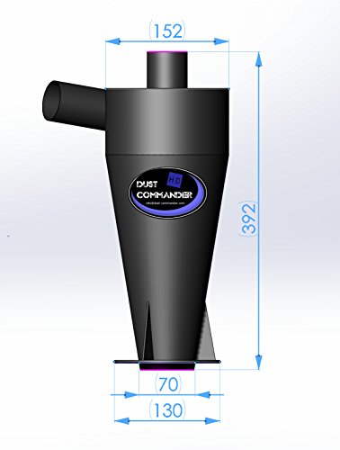 DUST COMMANDER HD – Industrielle Zyklon Staubabsaugung / Filter / Abscheider - 4