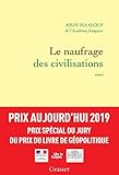 Le naufrage des civilisations - Prix Aujourd'hui 2019