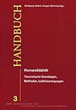 Image de Romandidaktik: Theoretische Grundlagen, Methoden, Lektüreanregungen (WVT Handbücher zur