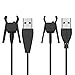 Price comparison product image Pack of 2 Fitbit Alta Charging Clip - Lineout TM Replacement USB Charger Adapter Charge Cord Charging Cable for Fitbit Alta Smart Fitness Watch