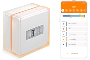 ‎NETATMO Netatmo Vernetzter und intelligenter Thermostat für Einzelkessel, NTH01-FR-EC