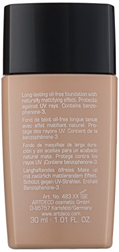 Artdeco Make-Up femme/woman, Long-lasting Foundation Oil-free SPF20 Nummer 35 Natural wheat, 1er Pack (1 x 30 ml) - 5