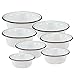 Produktbild 7er SET Schüsseln aus Haushaltemaille / Karl Krüger / Emaille - Schüsseln
