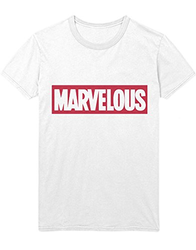 Hypeshirt T-Shirt Marvelous H123131 Bianco S
