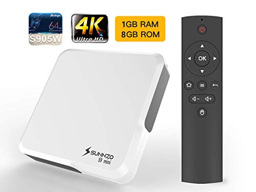 SUNNZO X96mini Android 7.1 Os TV BOX/4K Ultra HD Streaming Media Player with Amlogic S905W,1GB RAM a SUNNZO X96mini Android 7.1 Os TV BOX/4K Ultra HD Streaming Media Player with Amlogic S905W,1GB RAM a