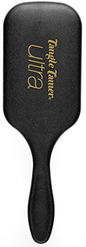 Denman Haarbürste (Langhaarbürste) D90L Tangle Tamer Ultra, Entwirrungs- und Pflege-Bürste für lange und kräftige Haare, Nylonborsten, schwarz - 2