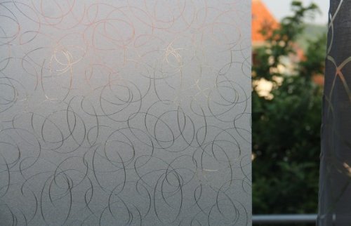 Statische Fensterfolie JOY Dekorfolie Leonardo Kringel 0.45 m x 0.50 m - 2