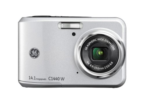 examen GE C1440W Appareil Photo Numérique Compact 14.14 Mpix zoom 4 x Mini-USB A Argent
